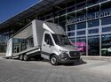 Fahrzeugtransport auf Mercedes-Benz Sprinter Basis, dritte Generation VS30 – im Bild: Algema (Die Mercedes-Benz AG und ihre verbundenen Unternehmen übernehmen keinerlei Haftung oder Garantie für die Inhalte, die ausschließlich vom Aufbauhersteller/Be