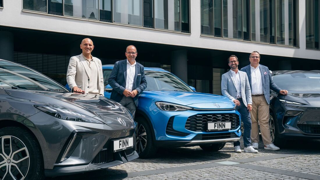 Finn und MG Motor 2025