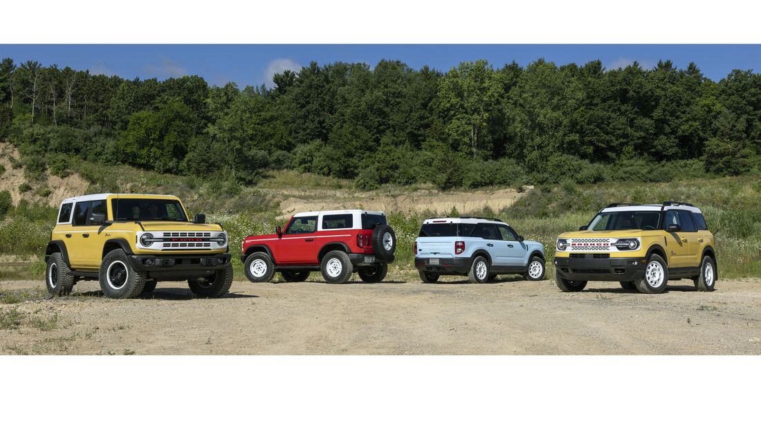 Ford Bronco Heritage Edition 2023