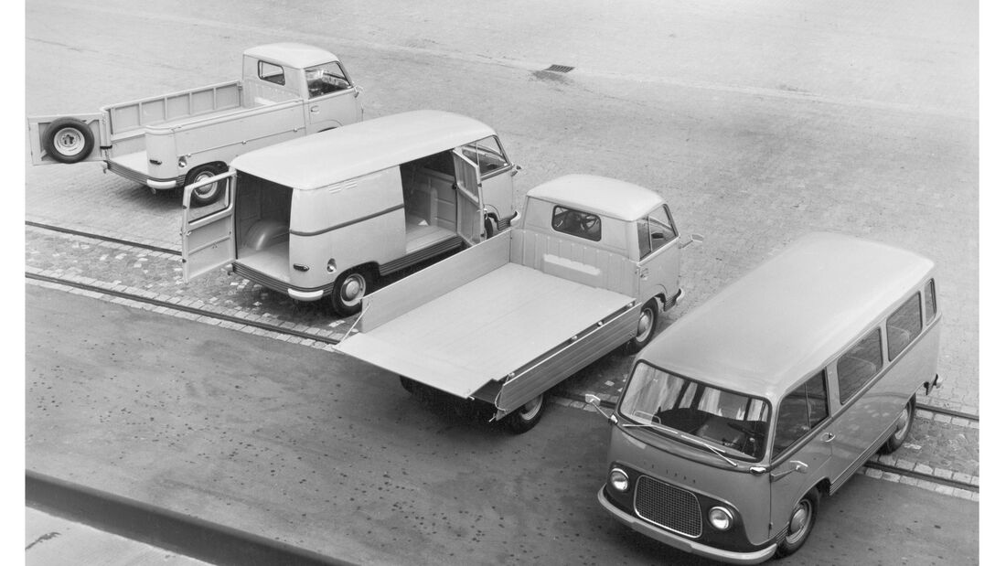 Ford FK 1000, FK 1250 und Taunus Transit