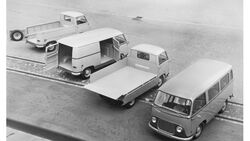Ford FK 1000, FK 1250 und Taunus Transit