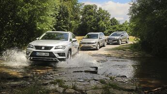 Ford Kuga, Seat Ateca, VW Tiguan