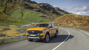 Ford Ranger Plug-in-Hybrid in Island unterwegs