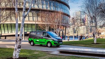 Ford Transit Custom PHEV-Testfahrzeuge in Valencia