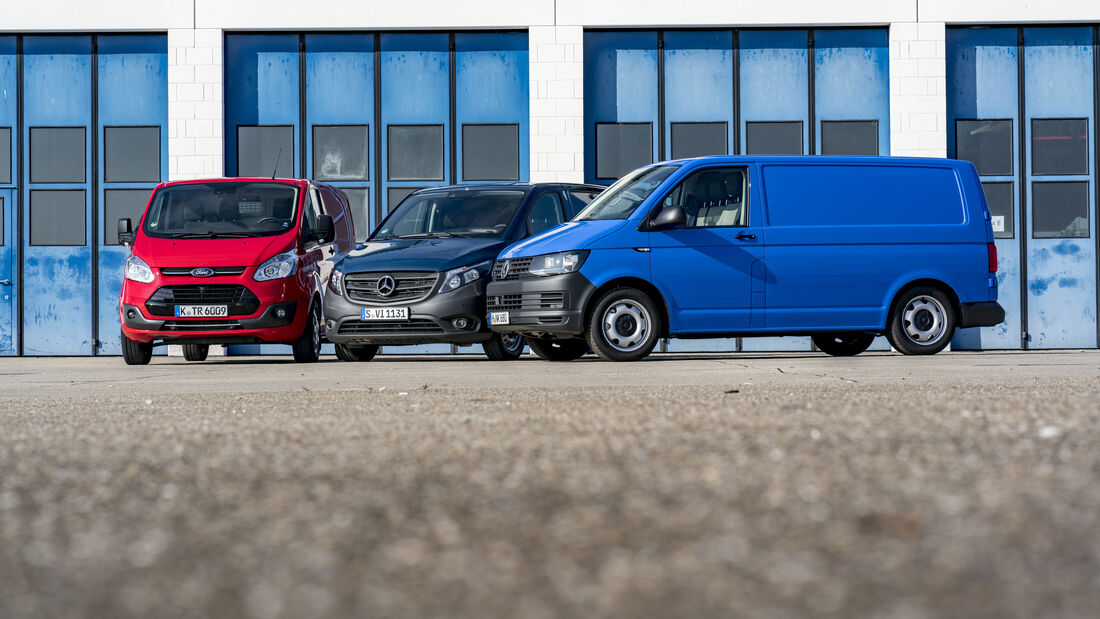 Ford Transit, Mercedes Vito, VW T6
