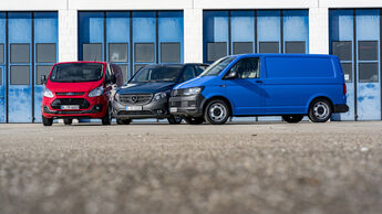 Ford Transit, Mercedes Vito, VW T6
