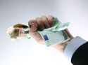 Geld festhalten