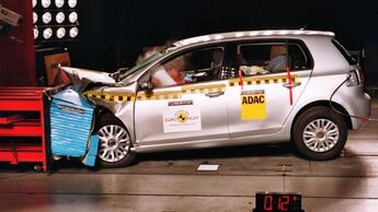 Golf VI beim ADAC-Crashtest
