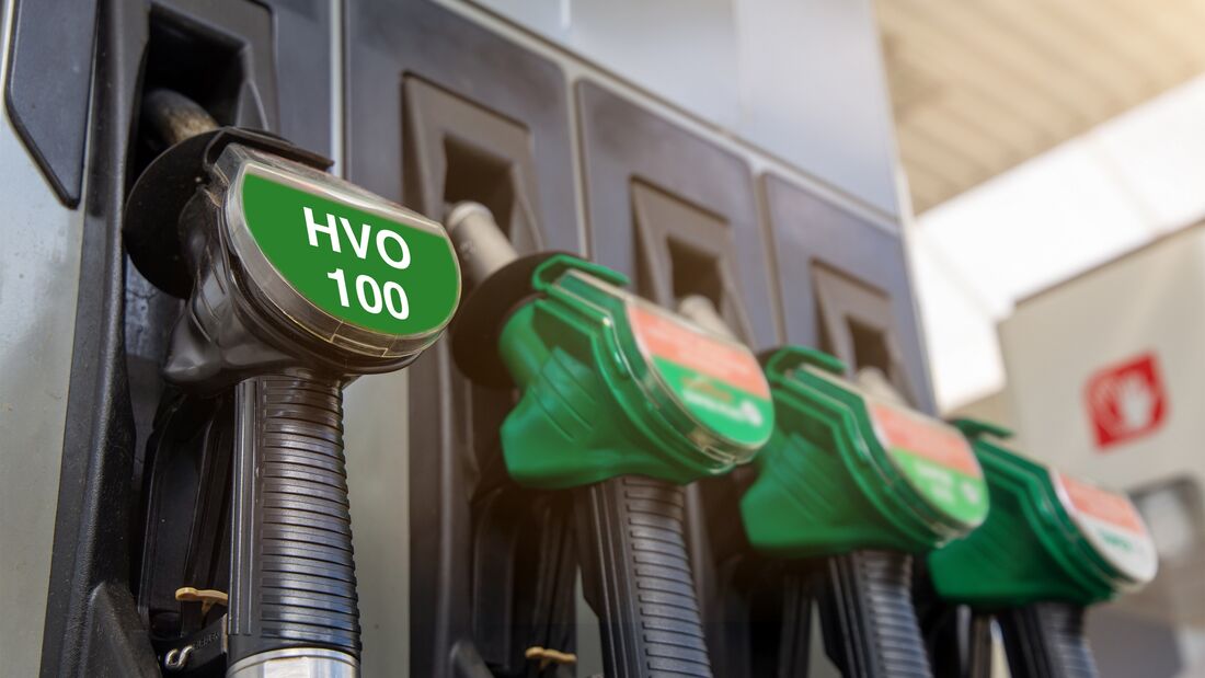 HVO100, tankstelle, Zapfsäule, nachhaltiger Diesel
