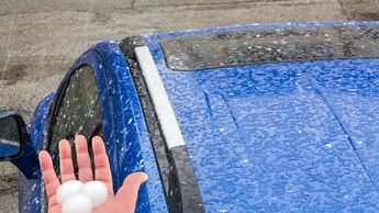 Hagelschaden, Eis, Gewitter, Hagel