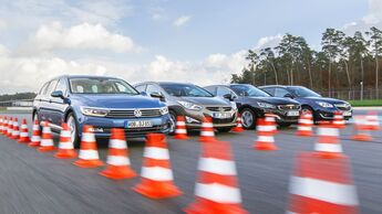 Hyundai i40, Opel Insignia ST, Peugeot 508 SW, VW Passat Variant