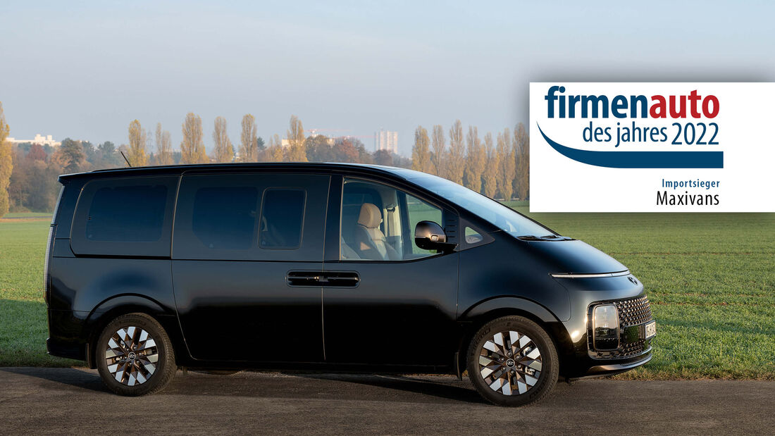 Importsieger Maxivans, FadJ 2022, Firmenauto des Jahres 2022, Hyundai Staria