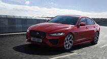 Jaguar XE, Modelljahr 2020, schräg, vorne, links