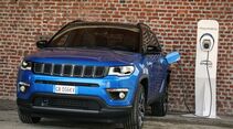 Jeep Compass 4xe 2021, Ladesäule, laden, 
