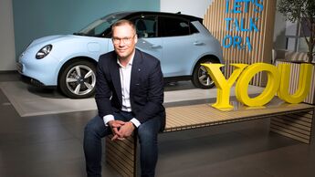 Johannes Brandenburger, Geschäftsführer der O! Automobile GmbH, die das Distributionsgeschäft der Automarke GWM ORA übernommen haben.
