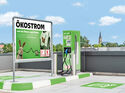 Kaufland-Parkplatz mit E-Ladestation. Die Schwarz-Gruppe stoppt in Deutschland vorerst neue E-Dienstwagen.
