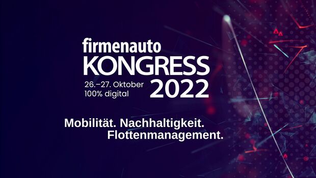 Key Visual des firmenauto Kongress 2022