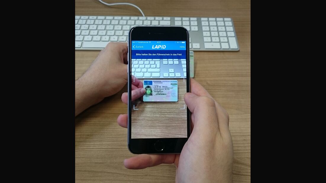 LapID App Führerscheinkontrolle