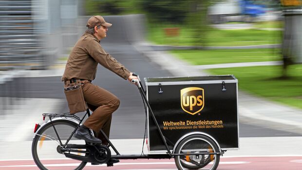 Lastenrad UPS
