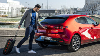 Mazda 3, Business, Reise, Koffer, Freizeit