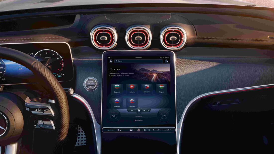 Mercedes-Benz Kunden in Deutschland können ab sofort e-Vignetten aus dem Fahrzeug heraus kaufen und bezahlen

Mercedes-Benz customers in Germany can now purchase and pay for e-Vignettes directly from their vehicle