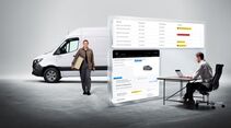 Mercedes-Benz Van Uptime Monitor für gewerbliche Vans

