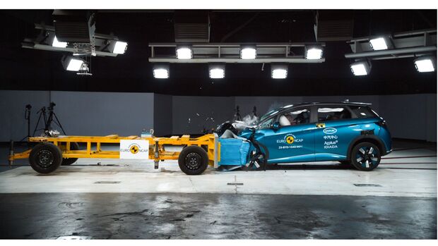 Mercedes Crashtest 2023