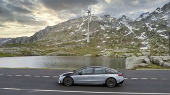 Mercedes EQS 2021, Schweiz, Ausland