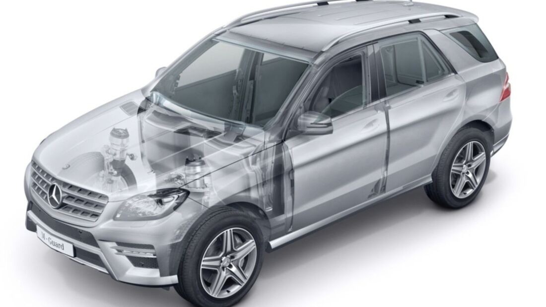Mercedes M Guard, gepanzertes SUV, Geländewagen
