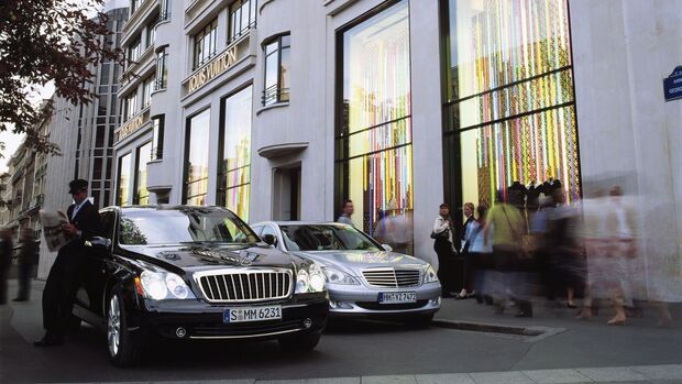 Mercedes Maybach 57 und Maybach 62