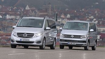 Mercedes V-Klasse, VW Multivan