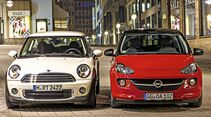 Mini One gegen Opel Adam