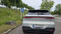 Mit dem Testwagen Changan Deepal S05 AWD Max auf Testfahrt