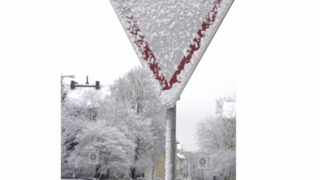 Nicht sichtbare Schilde gelten nicht