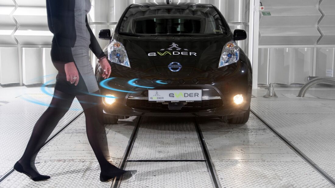 Nissan Leaf Fußgängerwarner