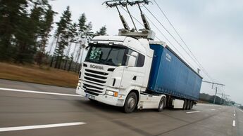Oberleitungs-Lkw