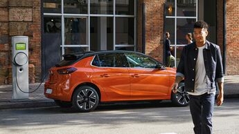 Opel Corsa-e 2020, E-Auto, Elektroauto, Kabel, Ladesäule, laden