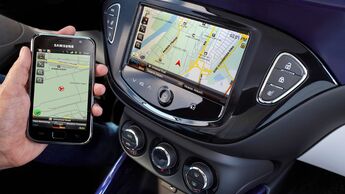 Opel, Handy, Display