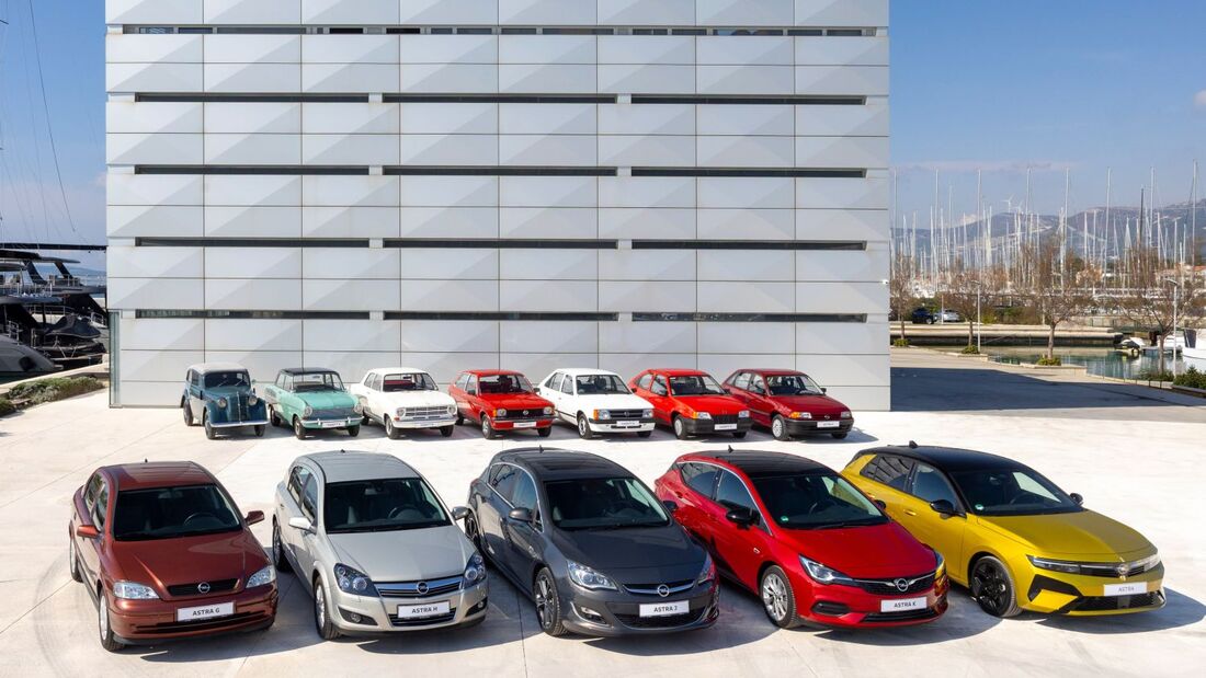 Opel Kompaktklasse Kadett und Astra