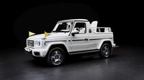 Papst Franziskus erhält erstes elektrisches „Papamobil“ von Mercedes-Benz

Pope Francis receives first electric “Popemobile” from Mercedes-Benz