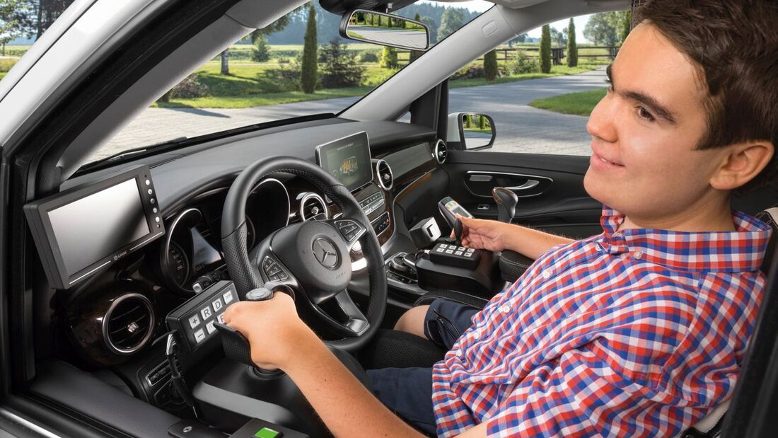 Paravan-Lenksystems, Mercedes V-Klasse