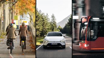 Pendeln, Radfahren, Bus, Auto, BBM Survey 2024