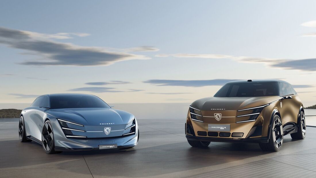Peugeot Concept 6 und Concept 8 2026
