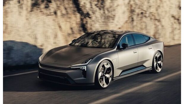 Polestar 5 elektrischer Gran Turismo in Außenansicht