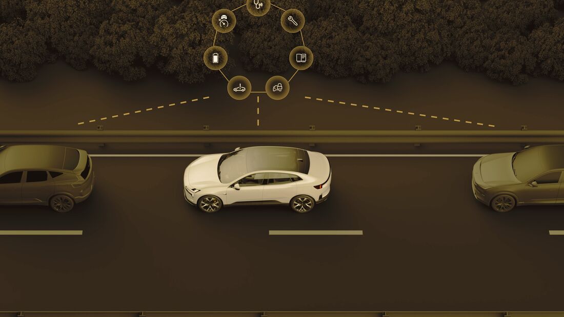 Polestar Fleet Telematics bietet Echtzeitdaten und Analysen für effizientes Management elektrischer Fahrzeugflotten.