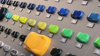 Porsche Farbportfolio 