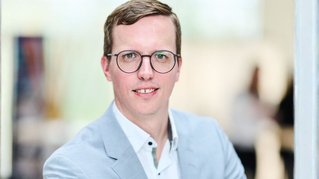 Porträt von Fabian Seithel, Associate Vice President Sales & Business Development EMEA bei Geotab.