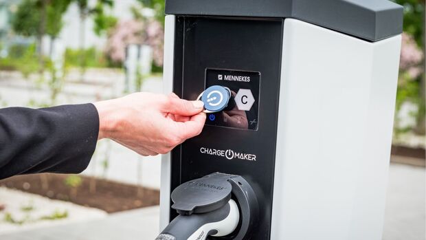 RFID-Chip zur Freischaltung eines Ladevorgangs an einer Wallbox