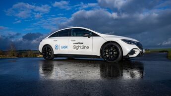 Reifen, ZF, Goodyear, PKW-Sicherheitssystem, Aquaplaning