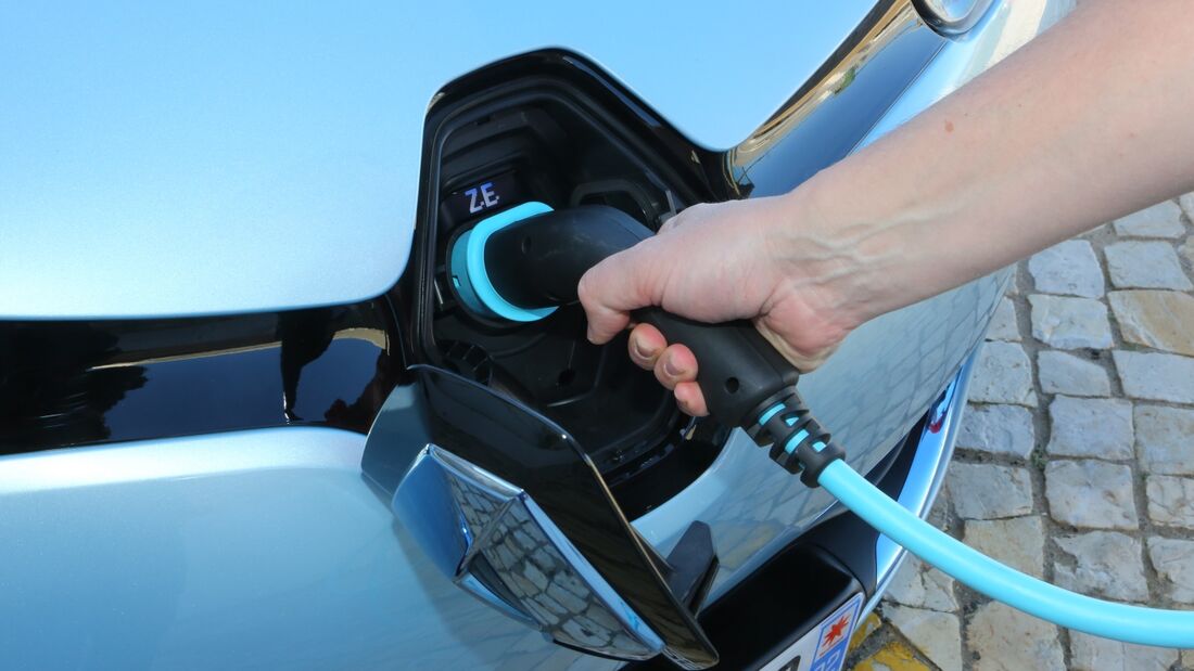 Renault ZOE Elektroauto, Kabel, Elektro, Stecker